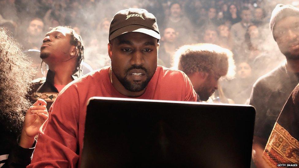 Kanye West Reading His Yeets